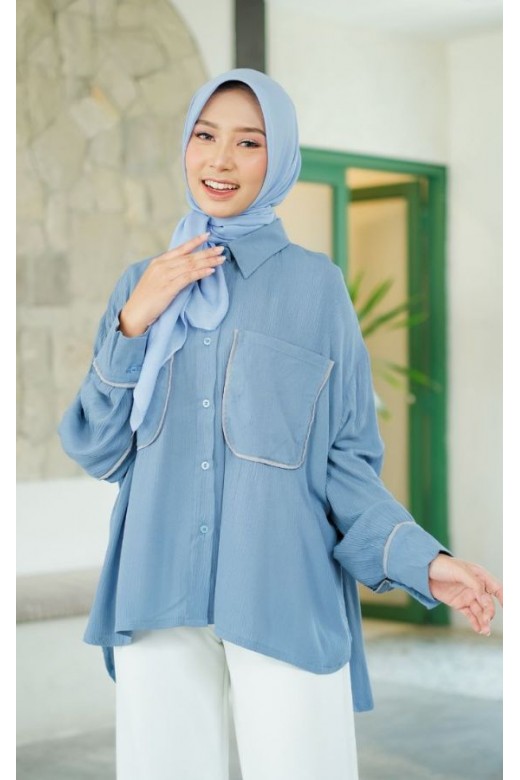 Alya Blouse Denim